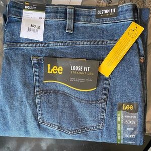 Lee Men’s Loose Fit Straight Leg